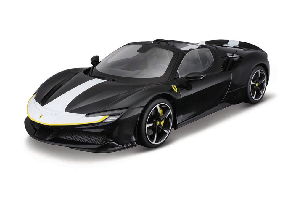 FERRARI SF90 SPIDER ASSETTO FIORANO 2024 BLACK MET / ФЕРРАРИ СФ90 ЧЕРНЫЙ