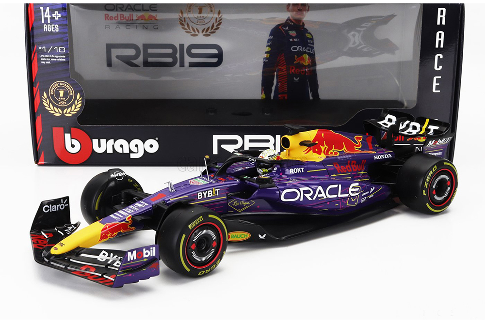 RED BULL RB19 WORLD CHAMPION WINNER LAS VEGAS GP 2023