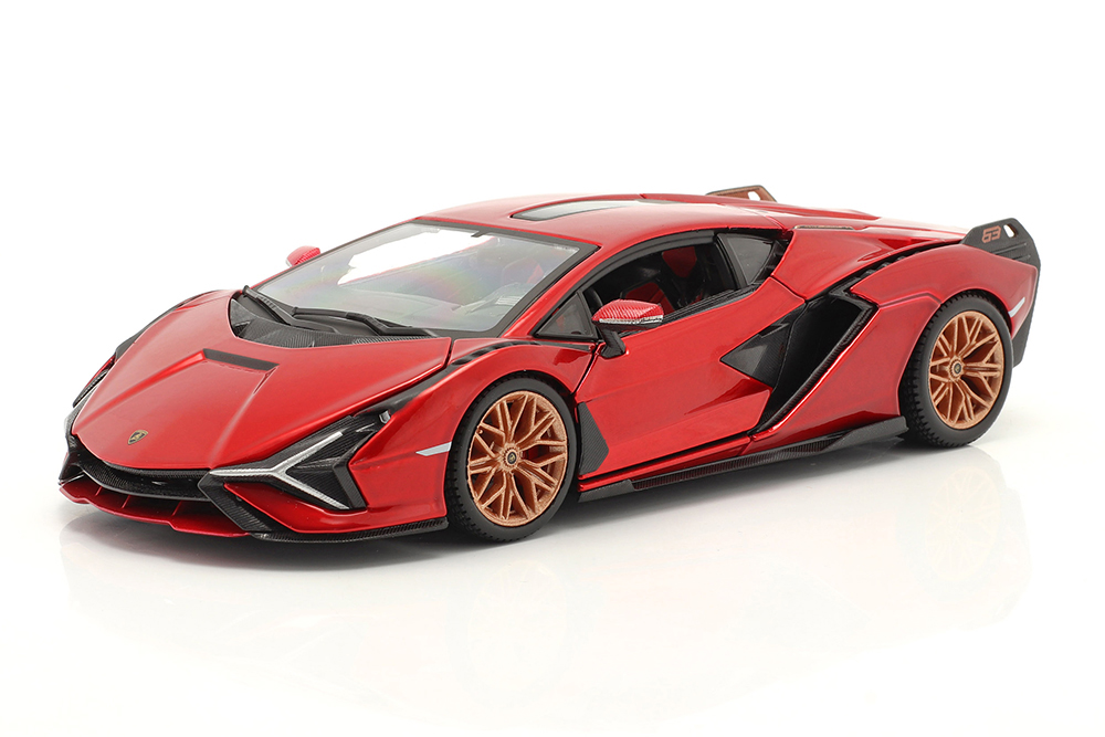 LAMBORGHINI SIAN FKP 37 YEAR 2019 RED / ЛАМБОРГИНИ СИАН ФКП 37 КРАСНЫЙ