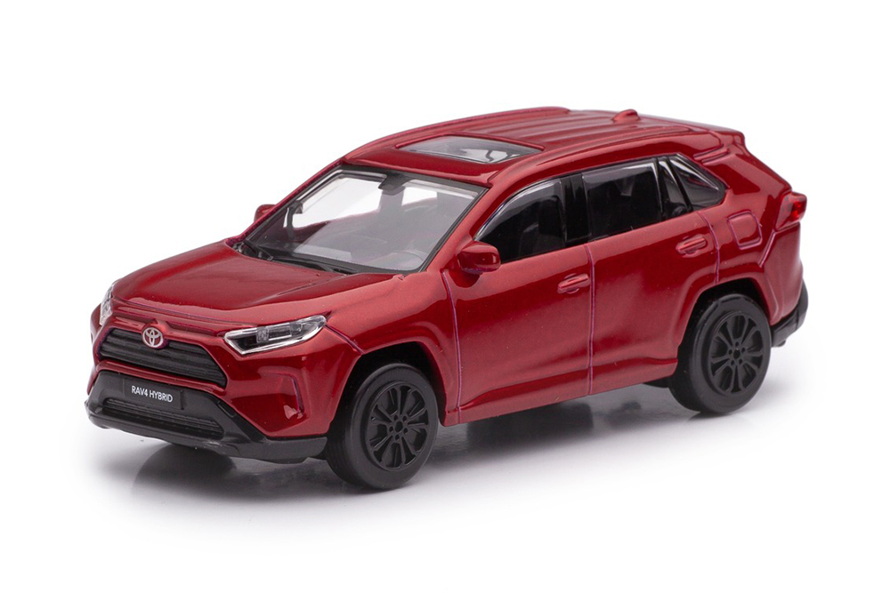 TOYOTA RAV4 2022 КРАСНЫЙ МЕТАЛЛИК
