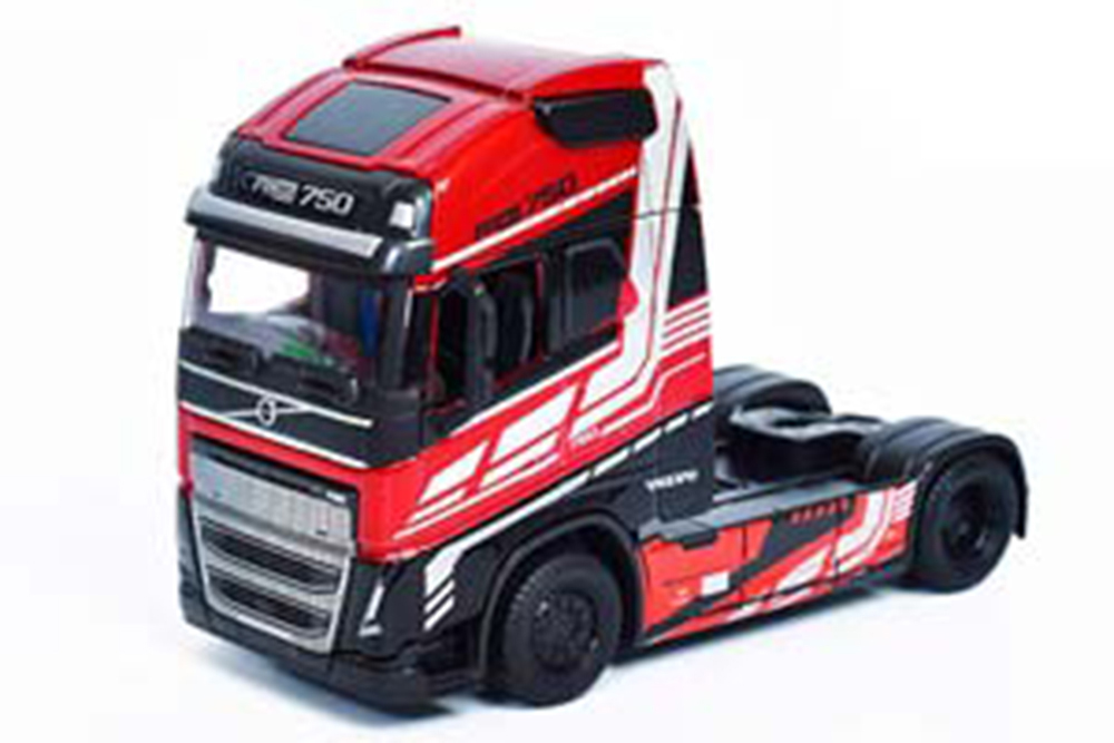 VOLVO FH16 GLOBETROTTER 750 XXL 2023 RED  / ВОЛЬВО ГЛОУБМАСТЕР КРАСНЫЙ