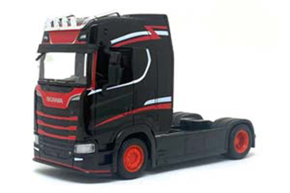SCANIA S730 HIGHLINE 2023 BLACK / СКАНИЯ ХАЙЛАЙН ЧЕРНЫЙ