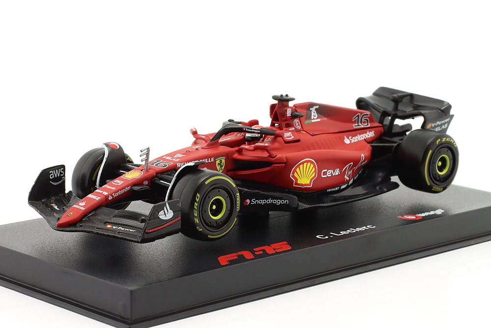FERRARI F1-F75 #16 FORMULA 1 2022 CHARLES LECLERC / ФЕРРАРИ F1-F75 ФОРМУЛА-1 ЧАРЛЕС ЛЕКЛЕРК