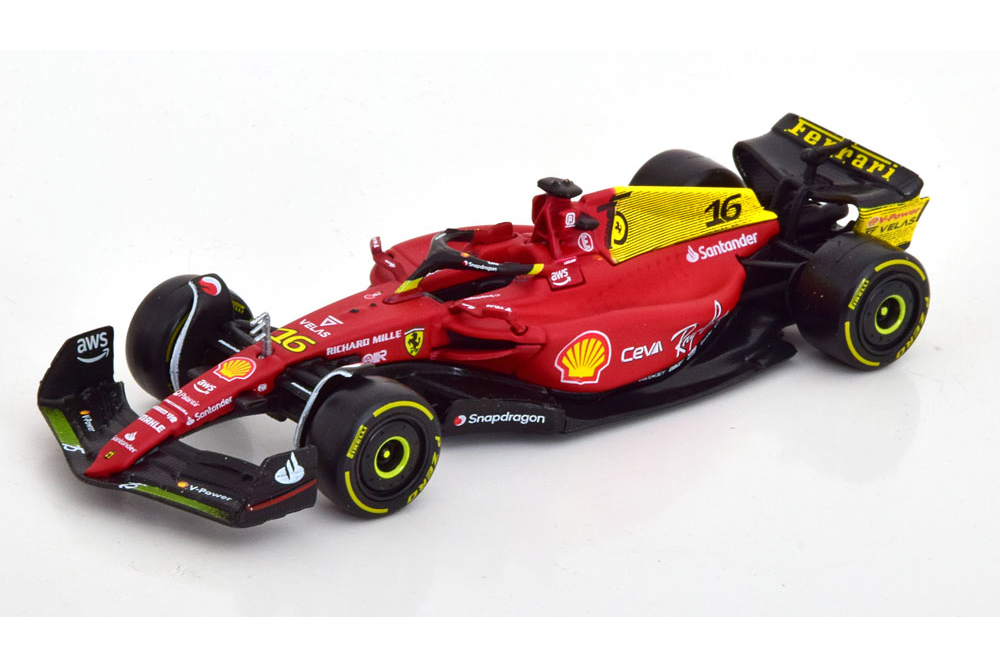 FERRARI F1-75 #16 CHARLES LECLERC / ФЕРРАРИ Ф1-75 ШАРЛЯ ЛЕКЛЕРА (2-МЕСТО ИТАЛЬЯНСКИЙ ГРАНПРИ) ФОРМУЛА-1 2022