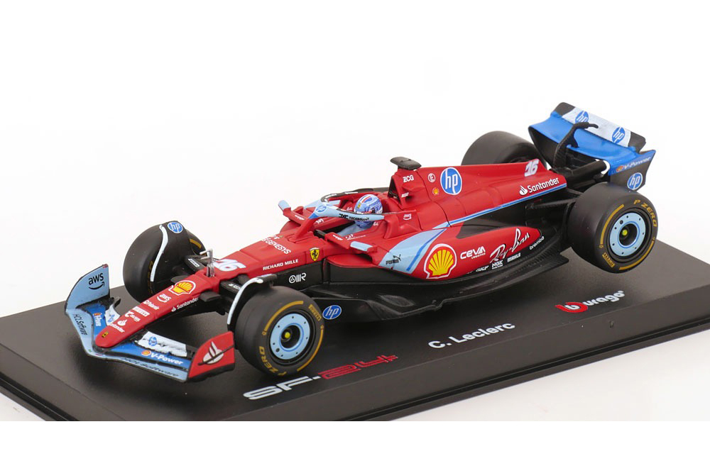 FERRARI SF-24 GP USA MIAMI 2024 LECLERC