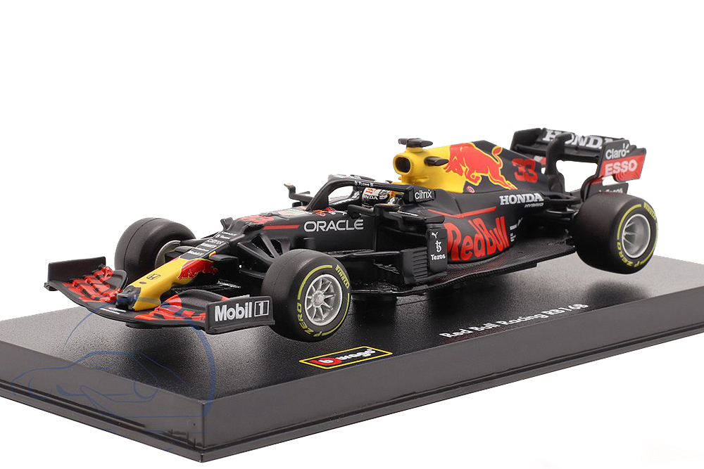 RED BULL RB16B MAX VERSTAPPEN #33 WORLD CHAMPION 2021 | RED BULL RB16B МАКС ФЕРСТАППЕН #33 ЧЕМПИОН МИРА 2021 (С БОКСОМ)