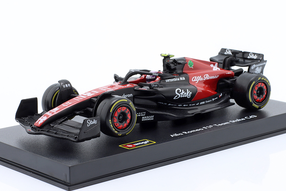 ALFA ROMEO C43 #24 FORMULA 1 2023 ZHOU GUANYU / АЛЬФА РОМЕО C43 ФОРМУЛА-1 ЧЖОУ ГУАНЬЮЙ