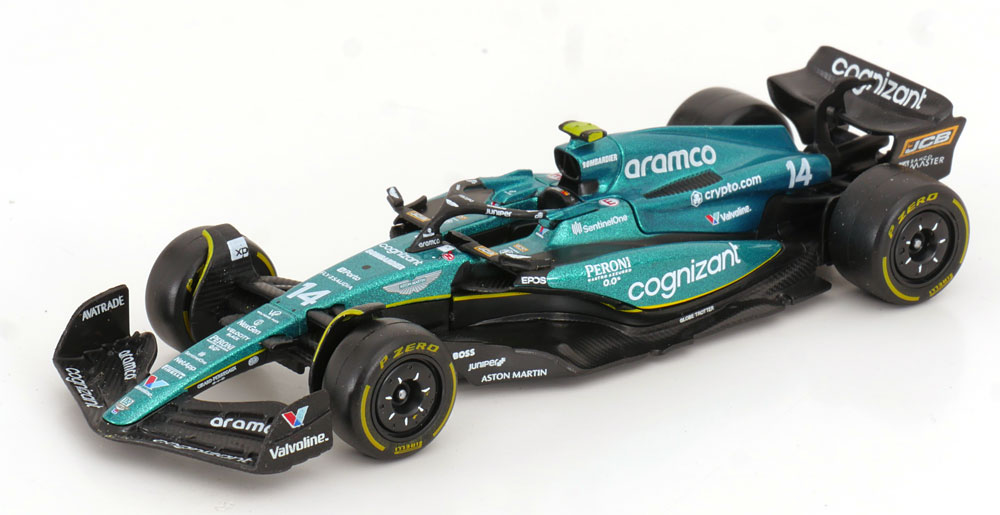 ASTON MARTIN F1 AMR23 TEAM ARAMCO COGNIZANT N 14 SEASON 2023 FERNANDO ALONSO