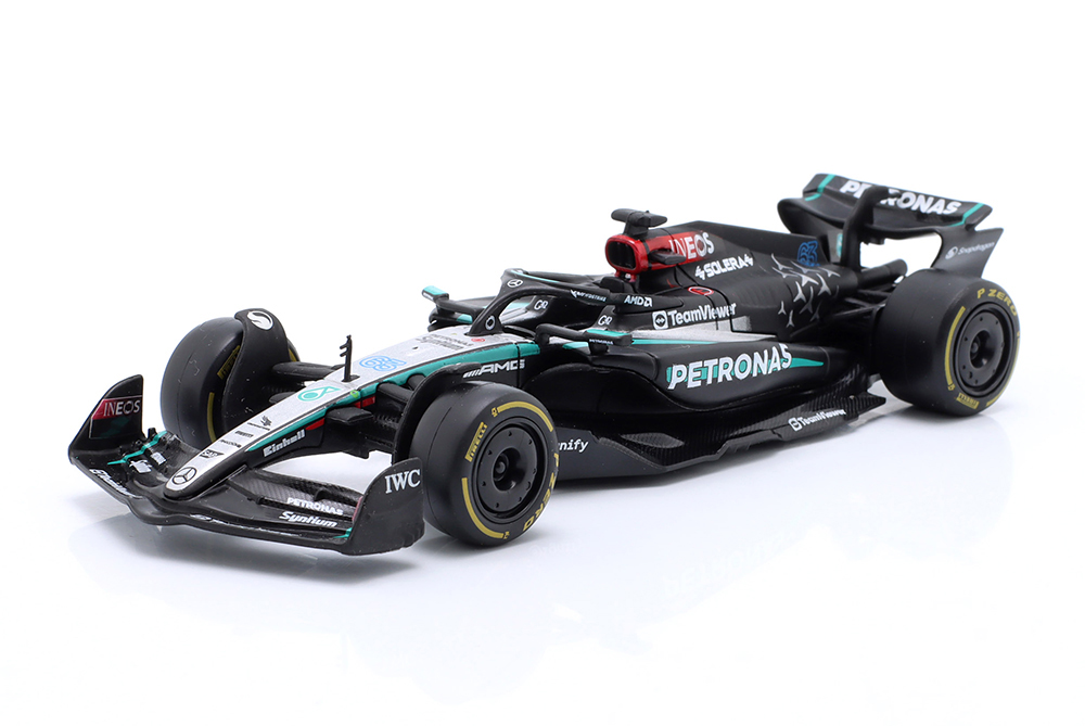 MERCEDES-AMG F1 W15 E #63 BRITISH GP FORMULA 1 2024 GEORGE RUSSELL / МЕРСЕДЕС-АМГ ФОРМУЛА-1 W15 БРИТИШ ГРАН-ПРИ ГЕОРГЕ РУССЕЛЛ