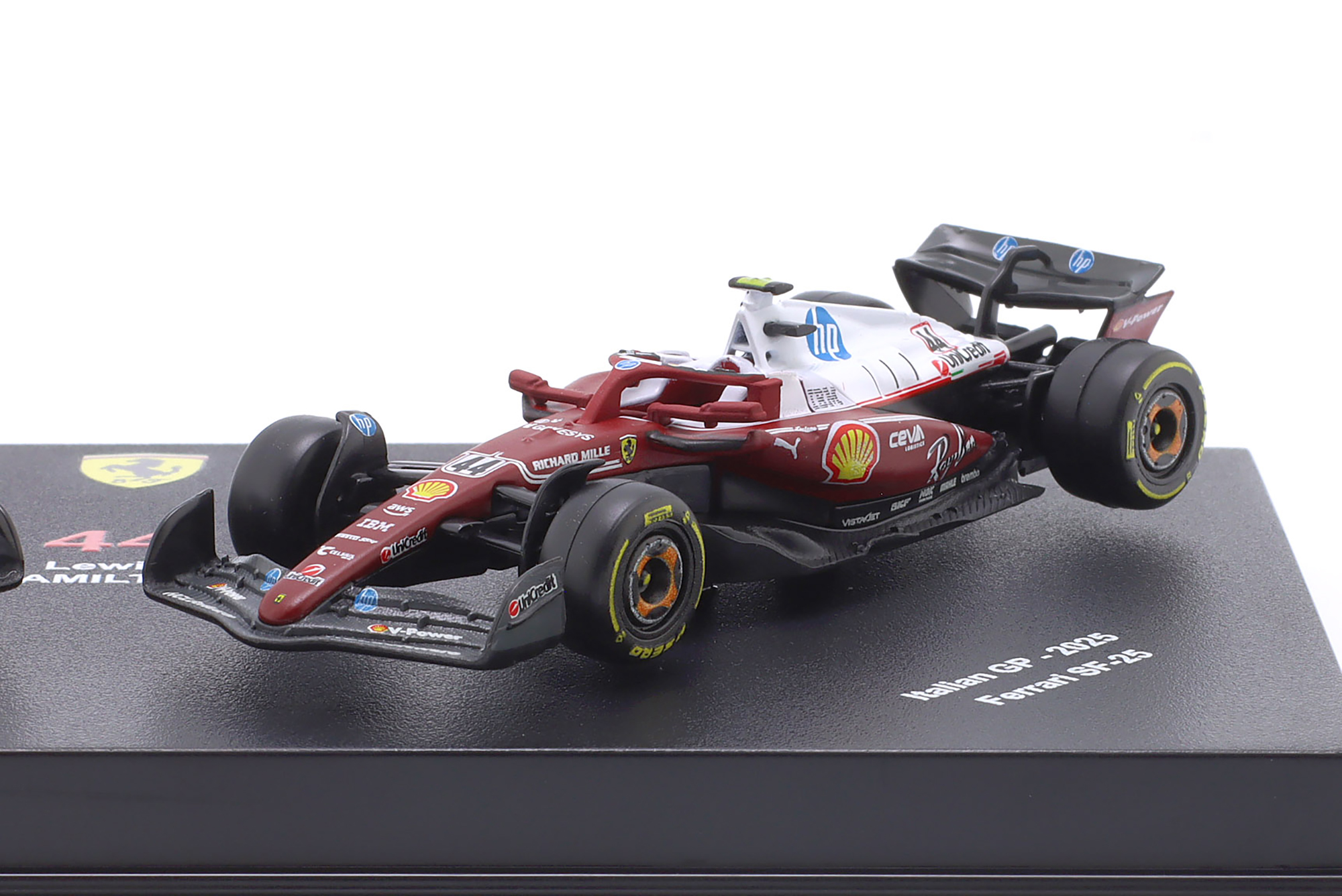 2-CAR SET FERRARI SF-25 #44 FORMULA 1 2025 LEWIS HAMILTON / НАБОР ИЗ 2 МОДЕЛЕЙ ФЕРРАРИ SF-25 ФОРМУЛА-1 ЛЬЮИС ХЭМИЛТОН