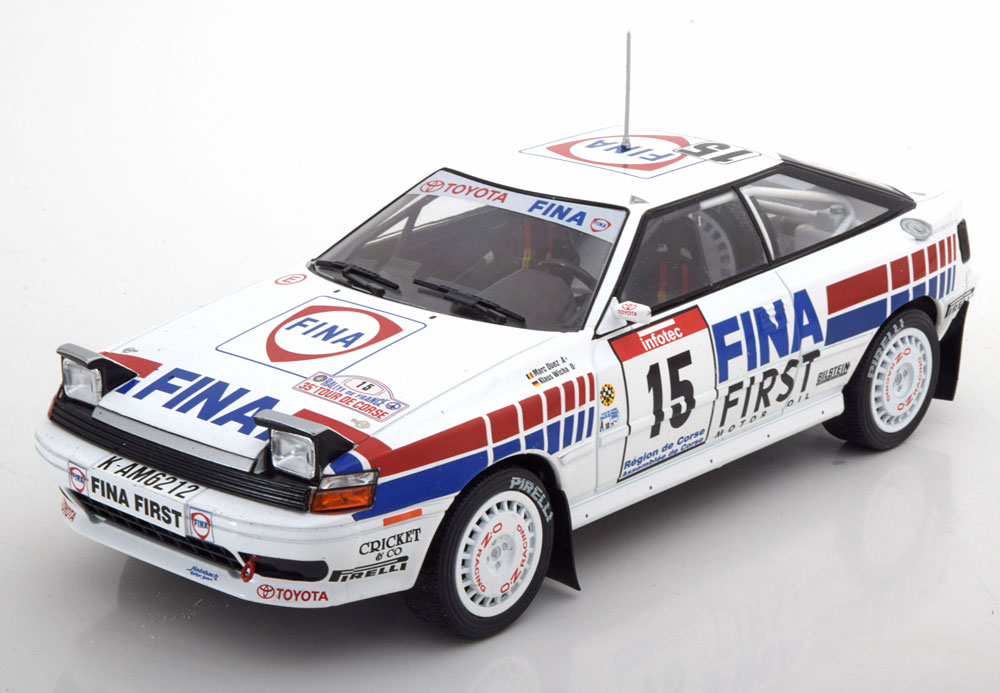 TOYOTA CELICA NO 15 RALLY TOUR DE CORSE 1991