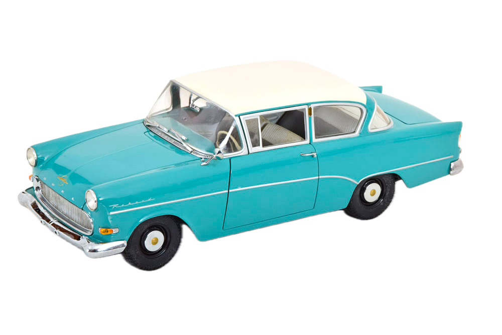 OPEL REKORD P1 SALOON 1958 TURQUOISE WHITE