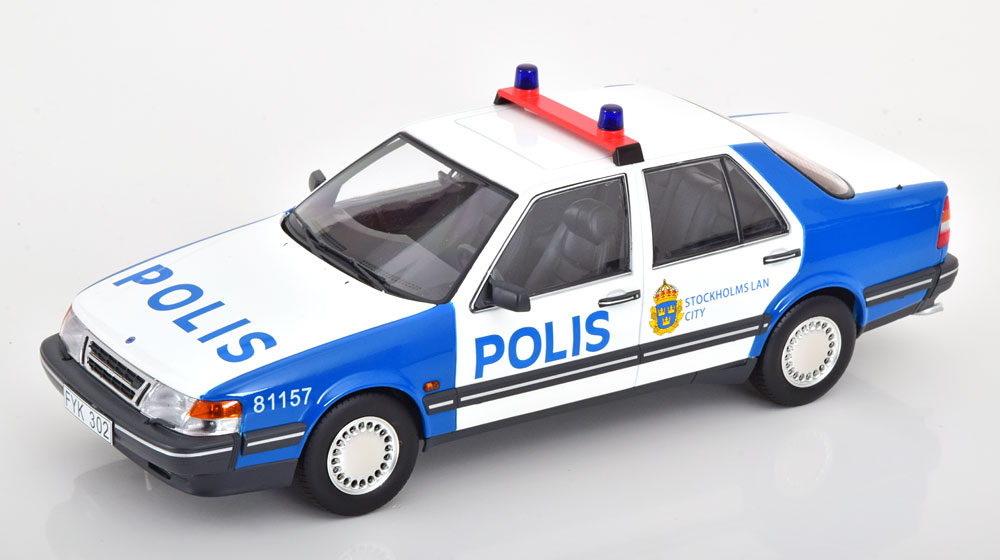 SAAB 9000 CD POLIS STOCKHOLM 1990