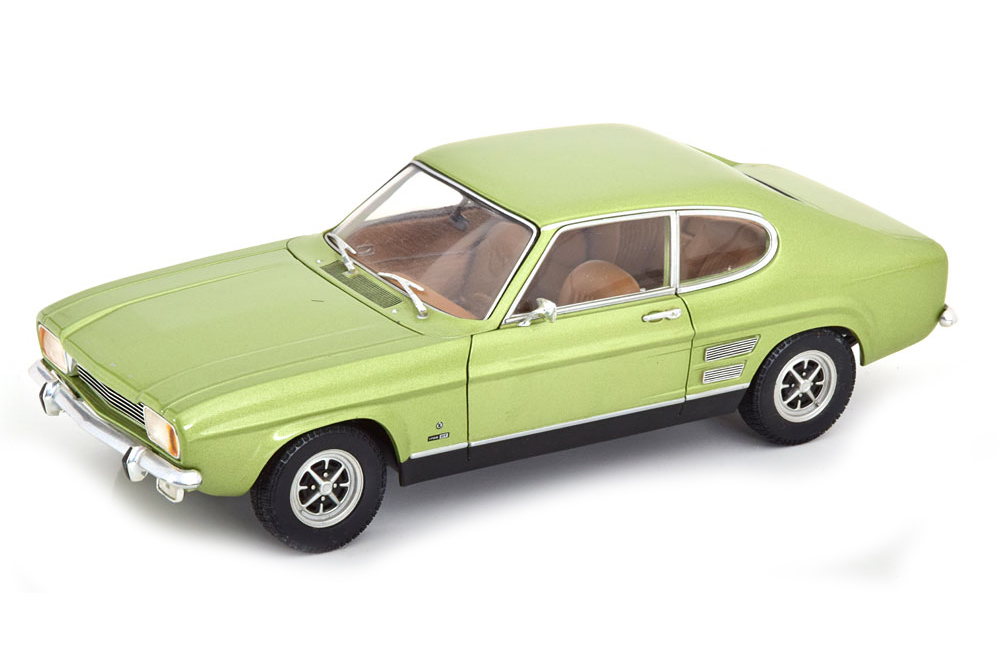 FORD CAPRI 1700 GT 1969 LIGHT GREEN-METALLIC