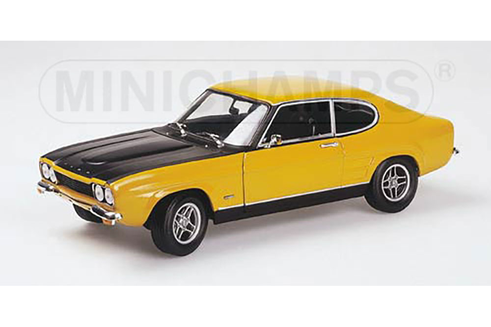 FORD CAPRI 2600 RS 1970 BLACK YELLOW