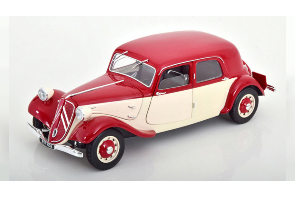 CITROEN 11CV TRACTION (1937), RED CREAM