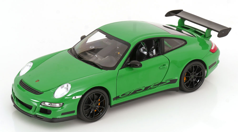 PORSCHE 911 (997) GT3 RS 2007 GREEN BLACK