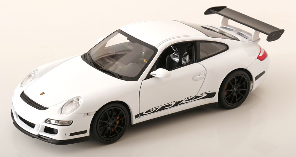 PORSCHE 911 (997) GT3 RS 2007 WHITE BLACK