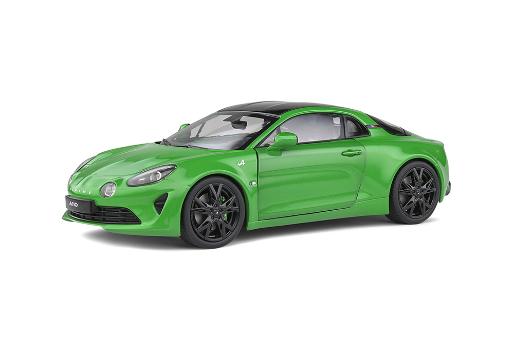 ALPINE A110 PURE ЗЕЛЕНЫЙ С ЧЕРНЫМ