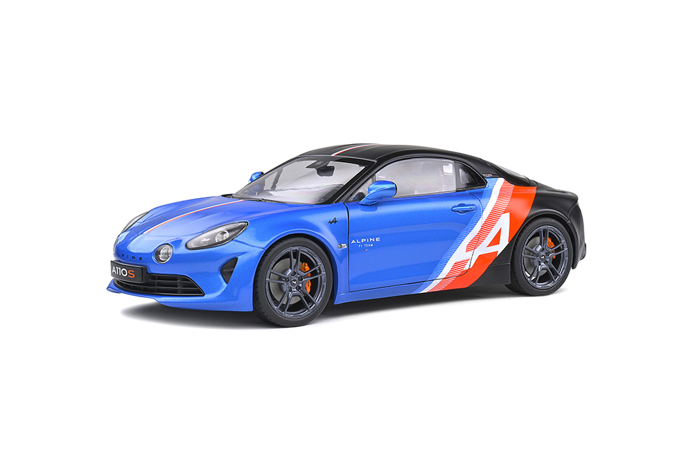 ALPINE A110 S TRACKSIDE EDITION 2021 СИНИЙ С КРАСНЫМ И ЧЕРНЫМ