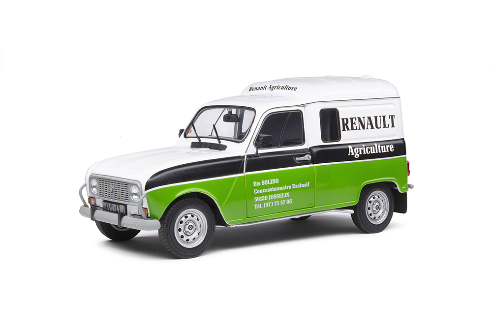 RENAULT R4F4 RENAULT AGRICULTURE 1988 ЗЕЛЕНЫЙ С БЕЛЫМ