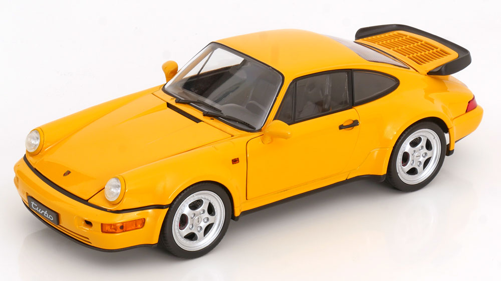 PORSCHE 911 (964) TURBO 1989 YELLOW