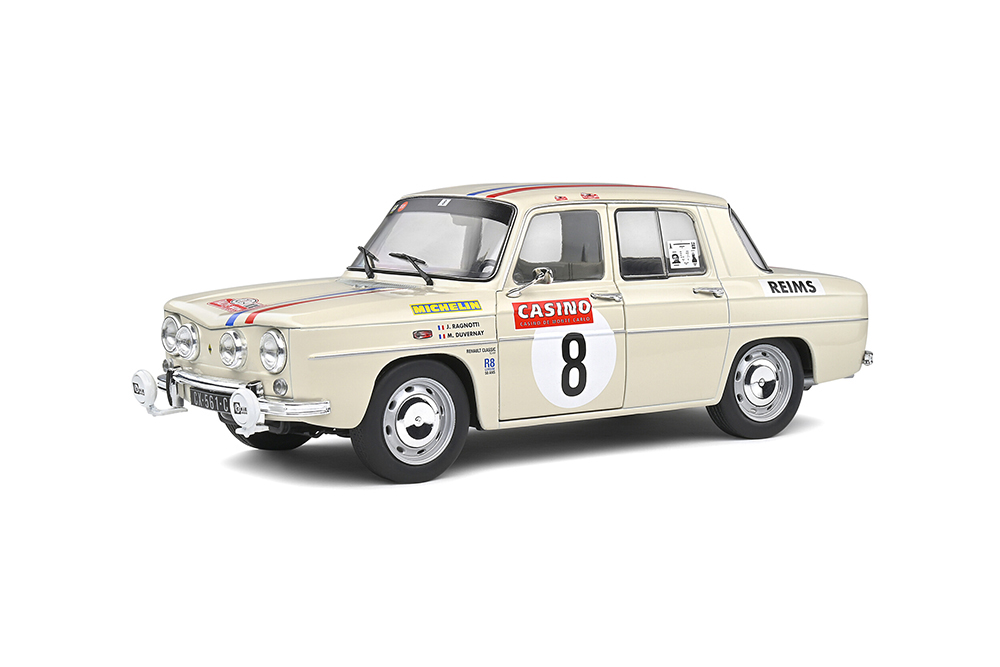 RENAULT 8 GORDINI #8 RAGNOTTI/DUVERNAY RALLY MONTE CARLO HISTORIQUE 2014