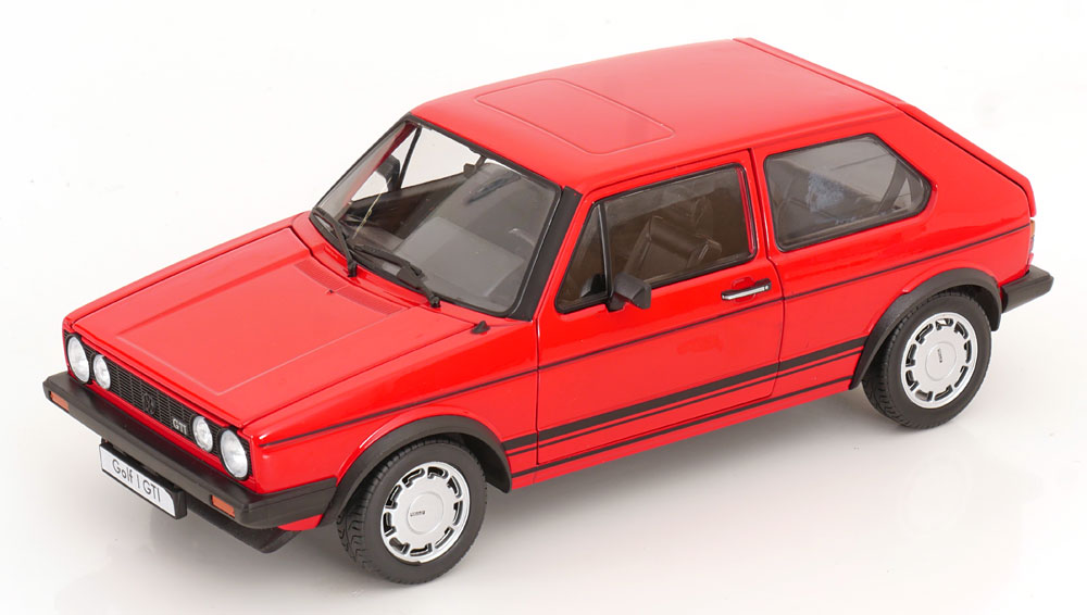 VW VOLKSWAGEN GOLF 1 GTI PIRELLI 1983 RED