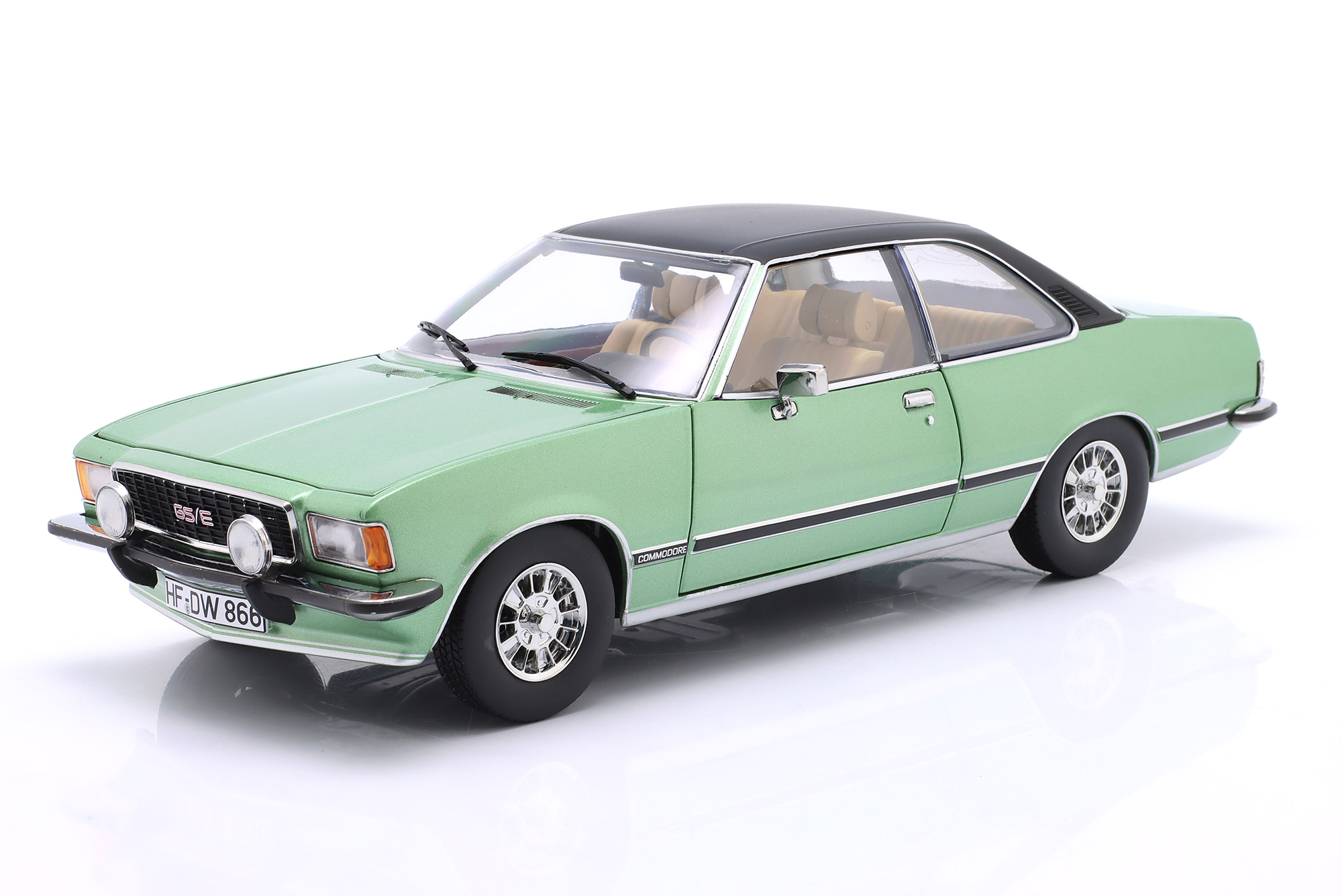 OPEL COMMODORE B GS/E COUPE YEAR OF CONSTRUCTION 1975 GREEN / ОПЕЛЬ КОММОДОР ГС/Е КУПЕ ЗЕЛЕНЫЙ