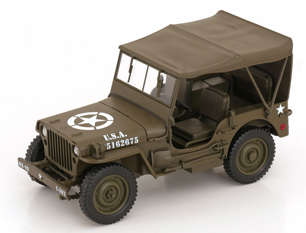JEEP WILLY´S US ARMY SOFTTOP 1945 OLIVE