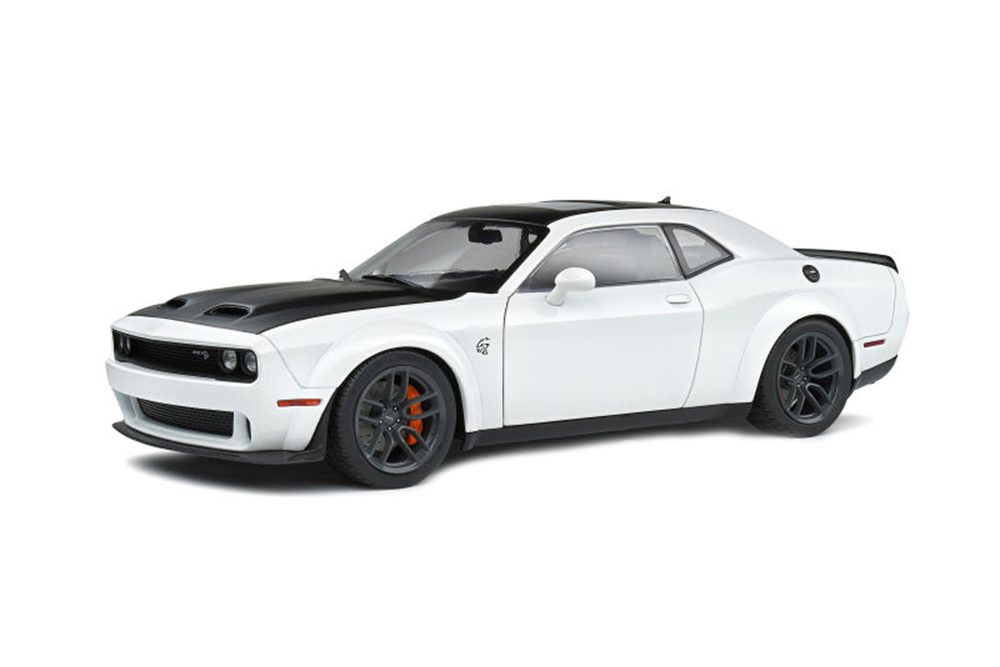 DODGE CHALLENGER SRT HELLCAT БЕЛЫЙ С ЧЕРНЫМ