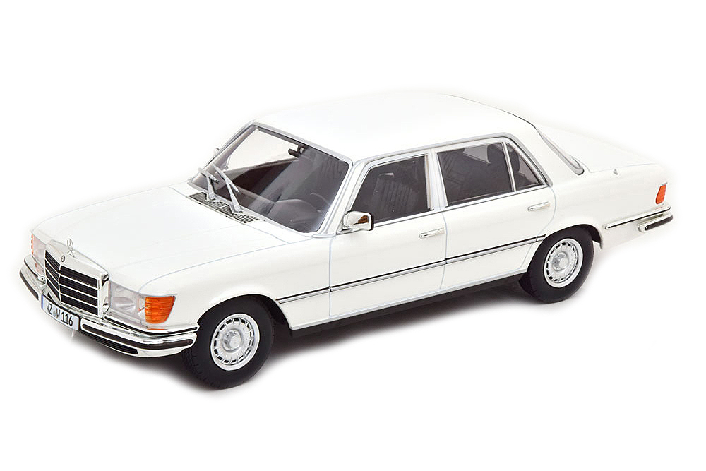 MERCEDES W116 S-CLASS 450 SEL 6.9 1975-1980 WHITE / МЕРСЕДЕС 116 С-КЛАСС БЕЛЫЙ