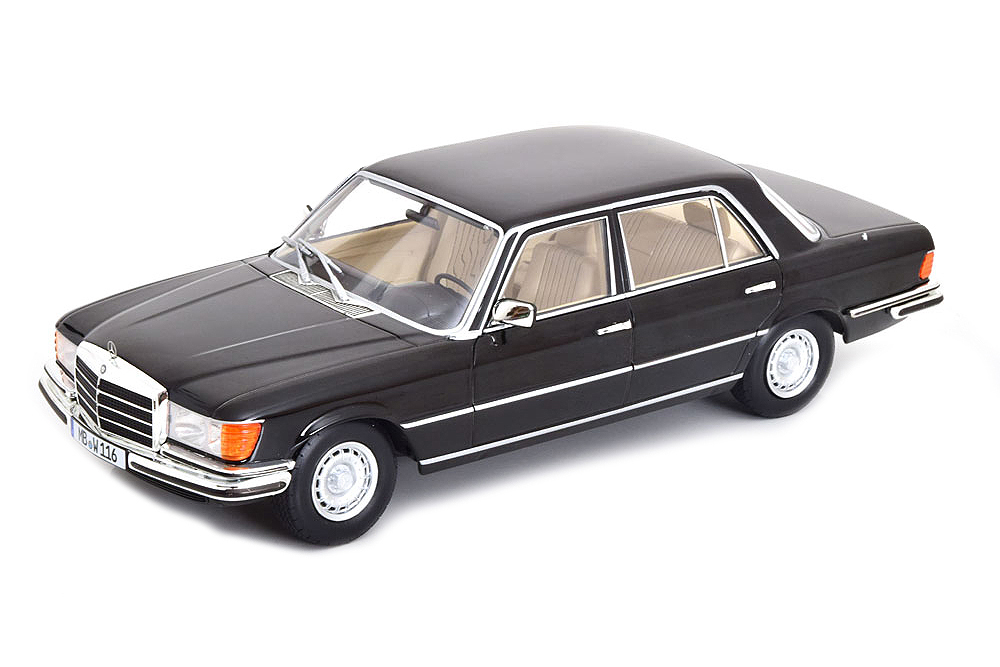 MERCEDES W116 S-CLASS 450 SEL 6.9 1975-1980 BLACK / МЕРСЕДЕС 450 ЧЕРНЫЙ