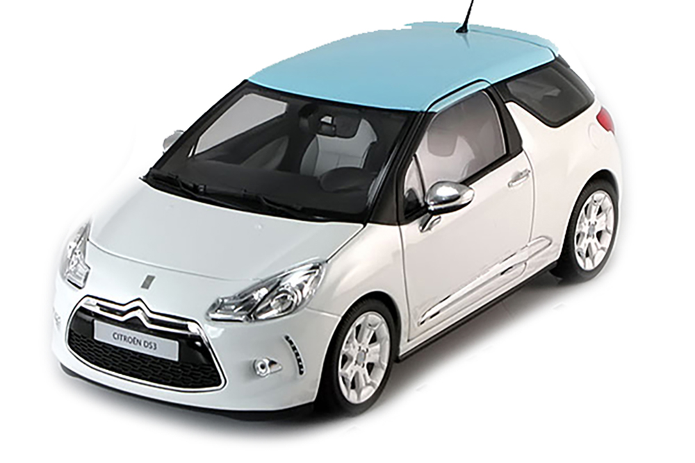 CITROEN DS3 2010 WHITE LIGHTBLUE