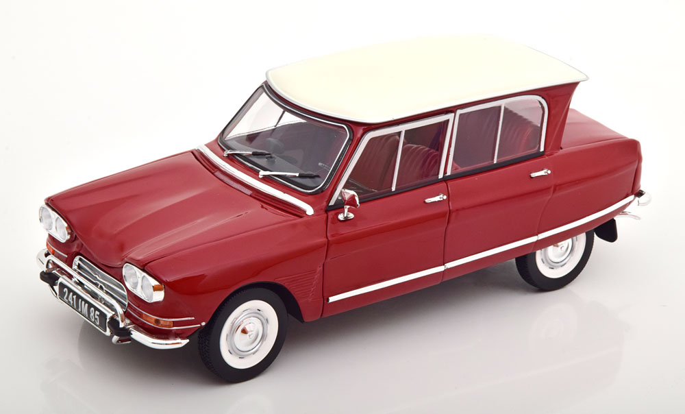 CITROEN AMI 6 CLUB 1968 DARKRED CREME