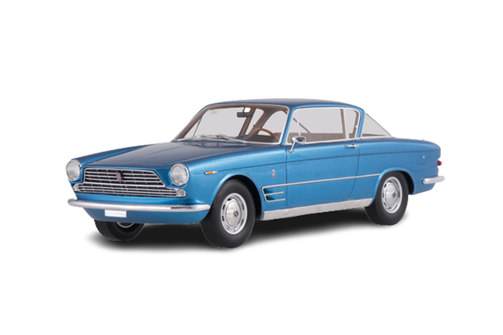 FIAT 2300 S COUPE OHNE VITRINE 1961 METALLIC-BLUE