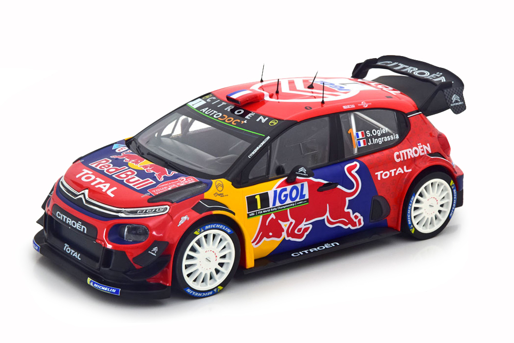 CITROEN C3 WRC #1 S.OGIER/J.INGRASSIA 2-D PLACE TOUR DE CORSE 2019