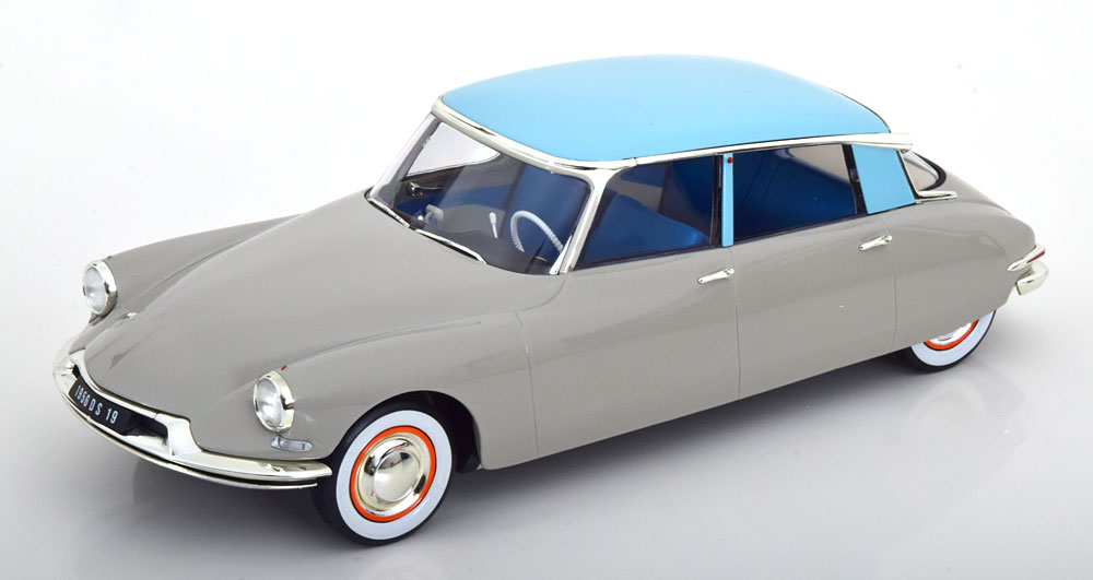 CITROEN DS 19 1956 GREY LIGHTBLUE