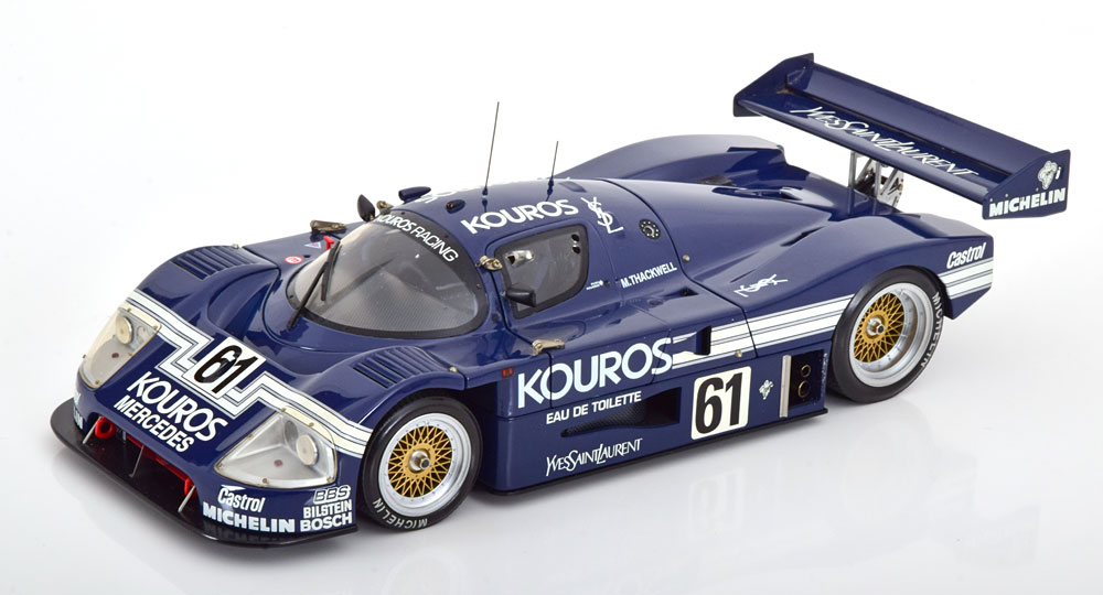 MERCEDES SAUBER C9 NO 61 1000 KM SPA 1987
