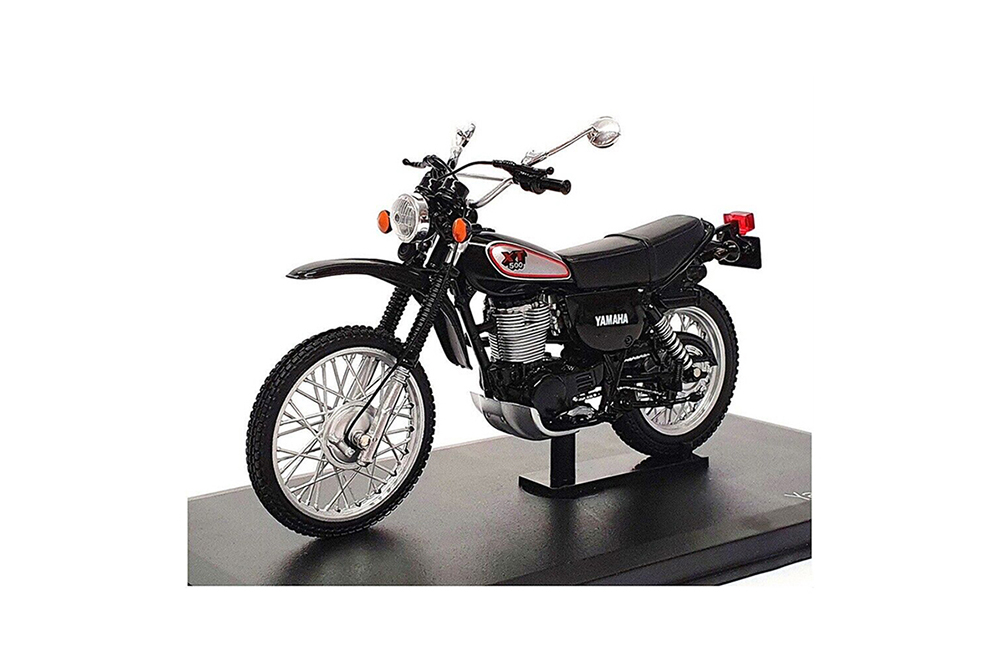 YAMAHA XT500 1988 BLACK/SILVER