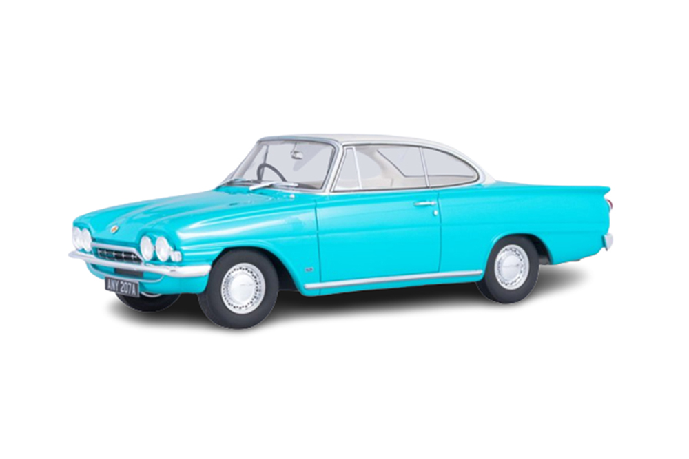 FORD CONSUL CAPRI 116E GT TURQOIS/WHITE RHD