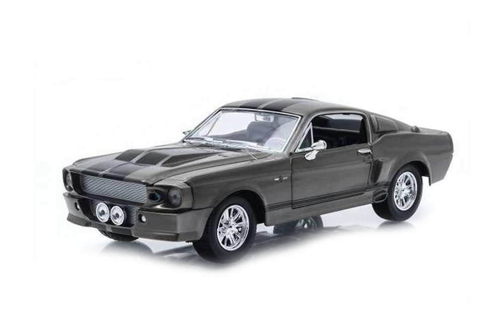 FORD MUSTANG GT 500 ELEANOR 1967 "GONE IN 60 SECONDS"  / ФОРД МУСТАНГ ГТ 500 ЭЛЕАНОР 1967 SILVER ИЗ К/Ф "УГНАТЬ ЗА 60 СЕКУНД"