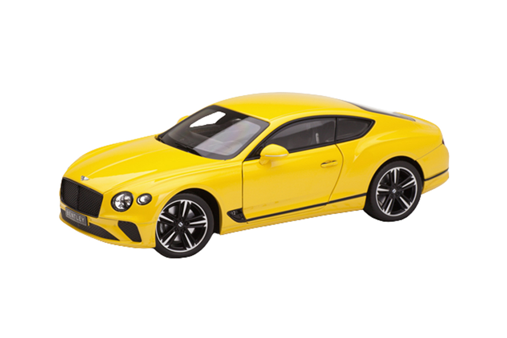 BENTLEY NEW CONTINENTAL GT 2018 MONACO YELLOW