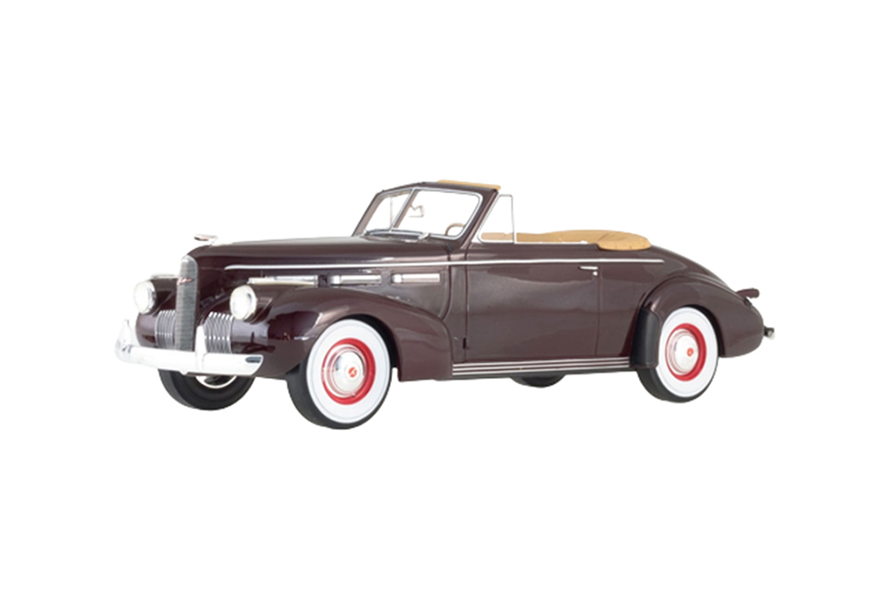 LA SALLE SERIES 50 CONVERTIBLE COUPE DARK RED