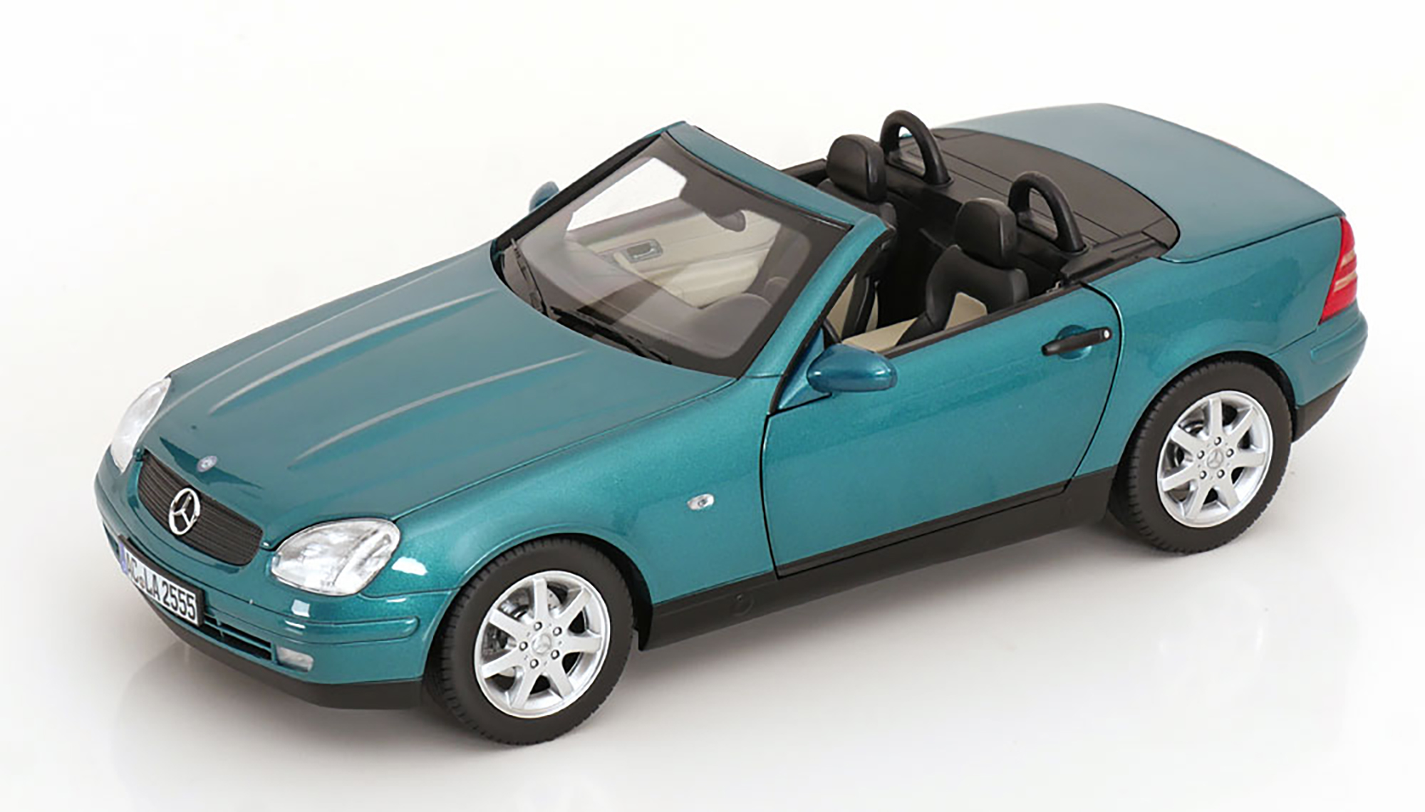 MERCEDES SLK ROADSTER 1996 GREEN METALLIC / МЕРСЕДЕС SLK РОДСТЕР ЗЕЛЕНЫЙ МЕТАЛЛИК