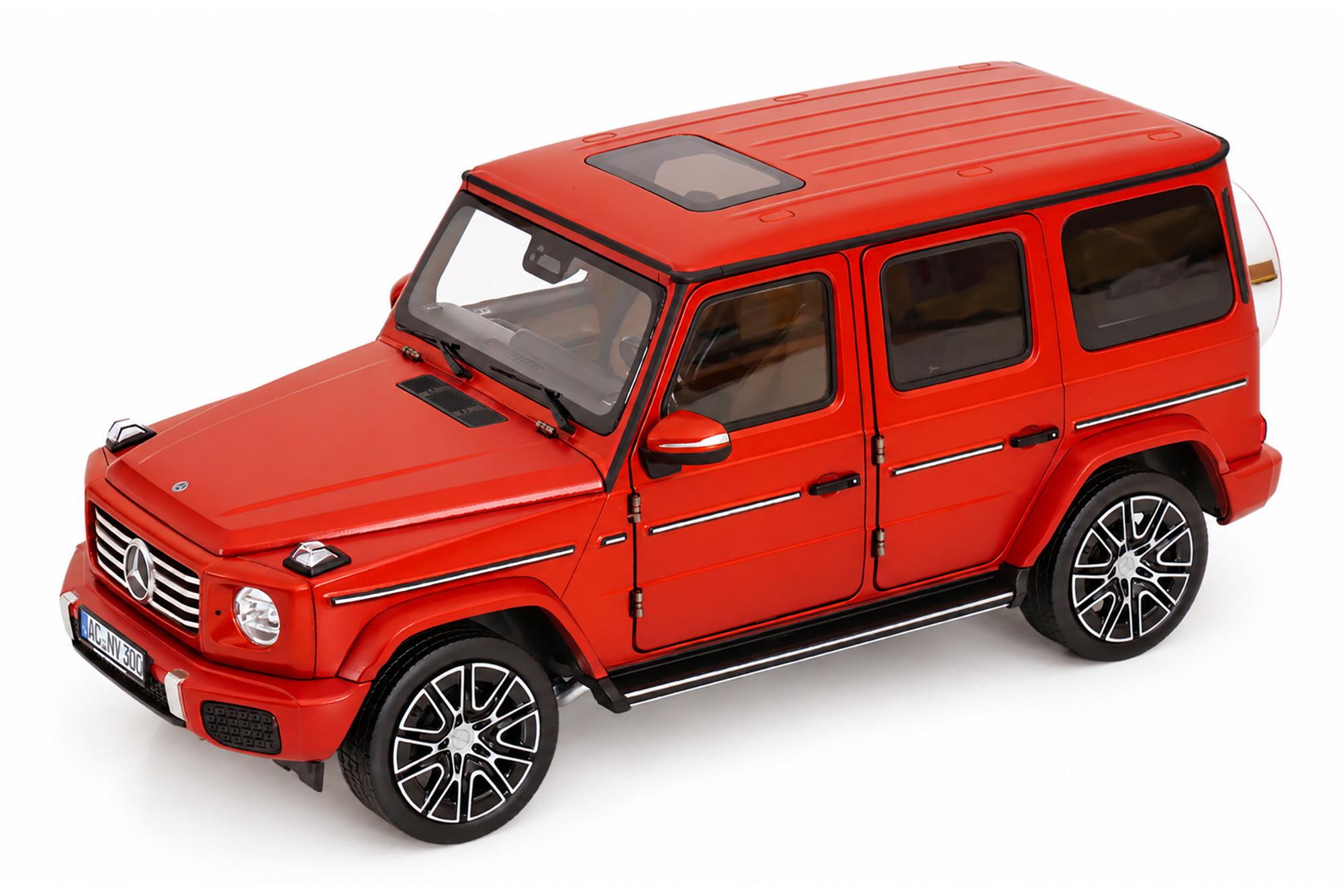 MERCEDES G-KLASSE N465 2024 MATT-ORANGE-METALLIC / МЕРСЕДЕС G-КЛАСС N465 2024 МАТОВЫЙ ОРАНЖЕВЫЙ МЕТАЛЛИК