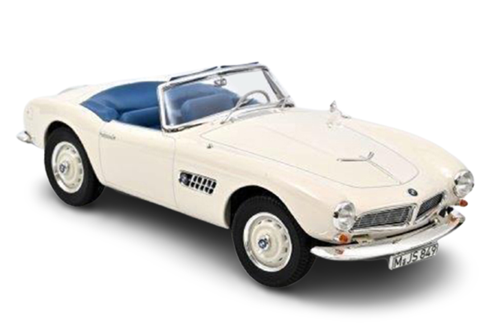 BMW 507 CABRIOLET 1957 WHITE