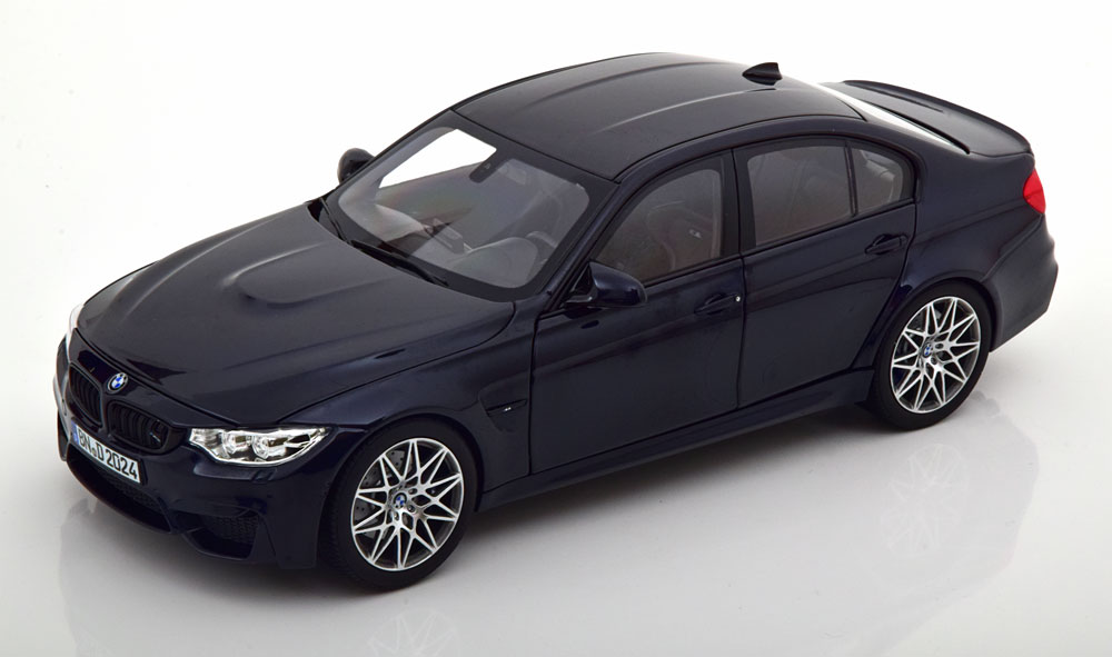 BMW M3 COMPETITION 2017 DARK BLUE / БМВ М3 КОМПЕТИШН СИНИЙ