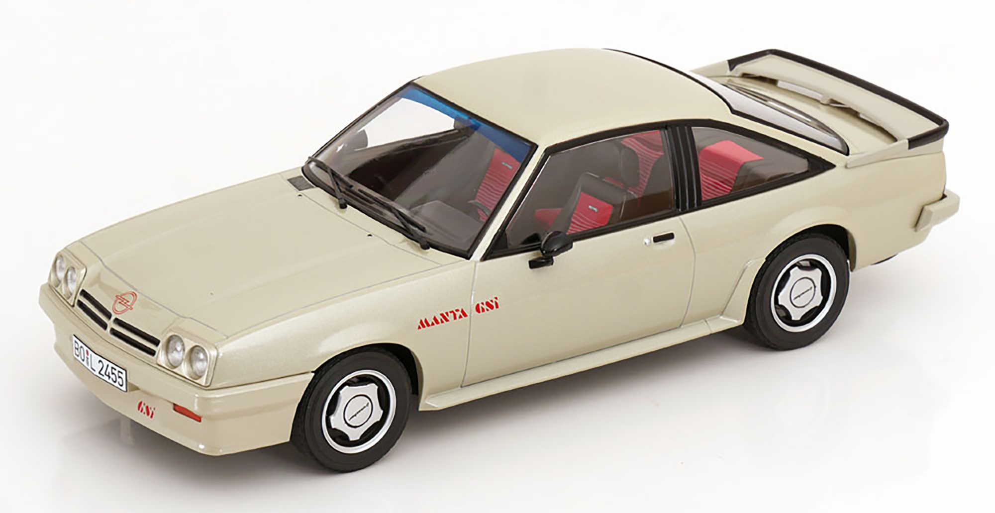 OPEL MANTA B GSI EXCLUSIV 1985 PLATIN METALLIC / ОПЕЛЬ МАНТА ГСИ ЕКСКЛУСИВ ПЛАТИН МЕТАЛЛИК