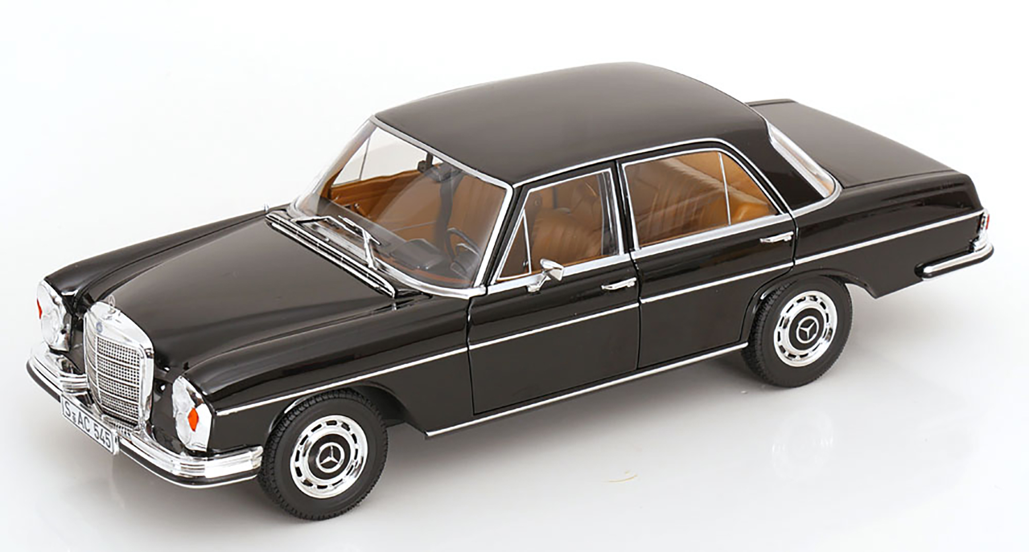 MERCEDES 280 SE W108 1968 BLACK / МЕРСЕДЕС 280 СЕ W108 ЧЕРНЫЙ